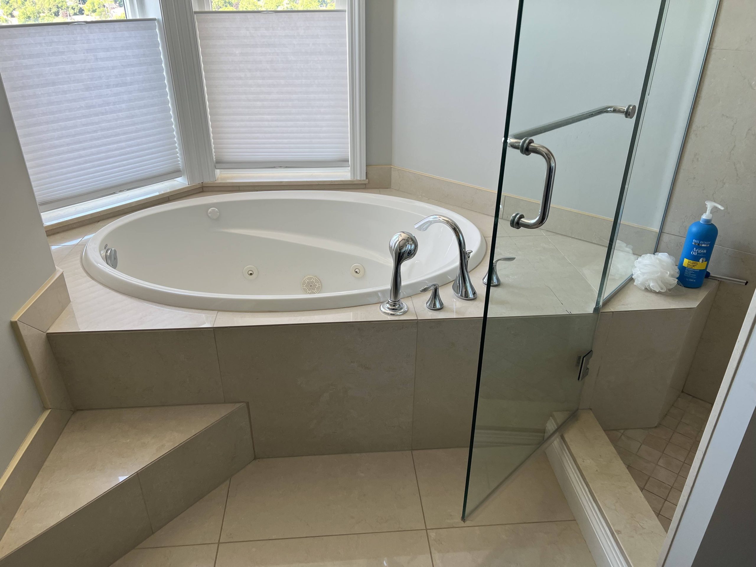 Walk-in tub installation - Before