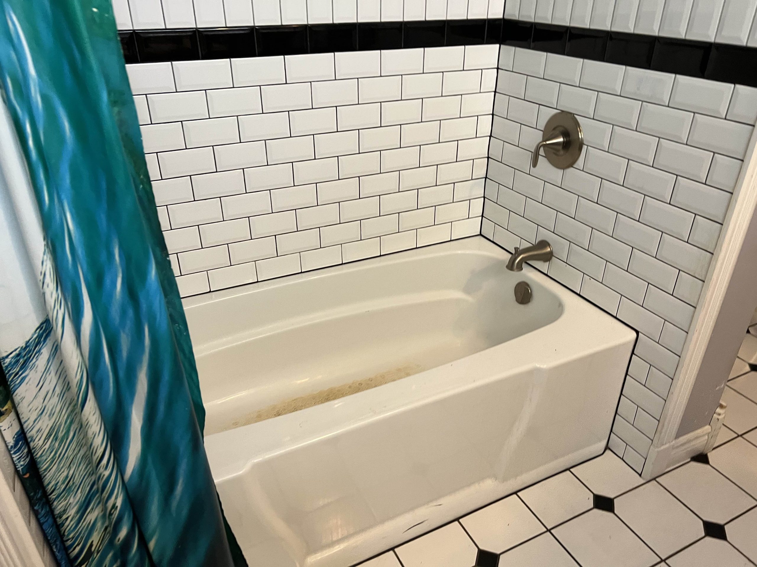 Walk-in tub installation - Before