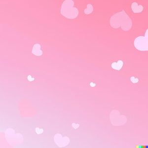 Floating hearts